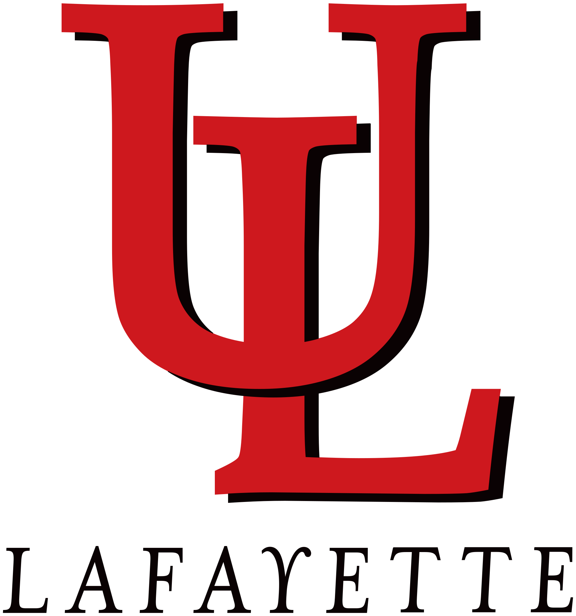Logo UL Lafayette (W)